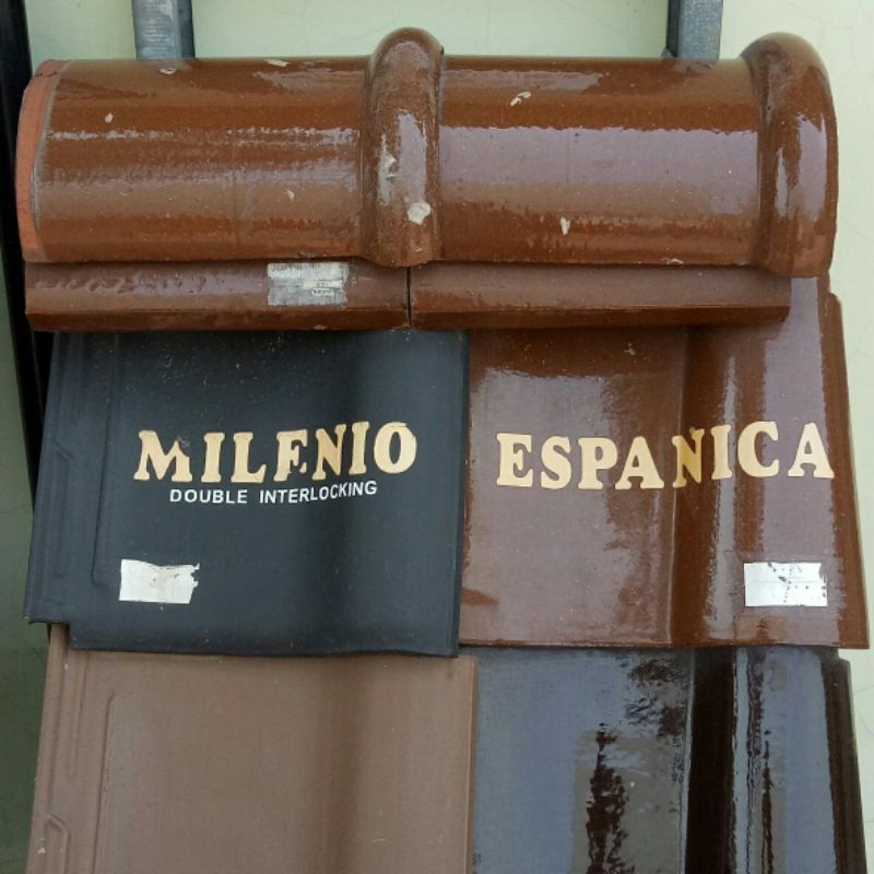 Jual Genteng Keramik Murah Kanmuri Espanica Natural | Shopee Indonesia