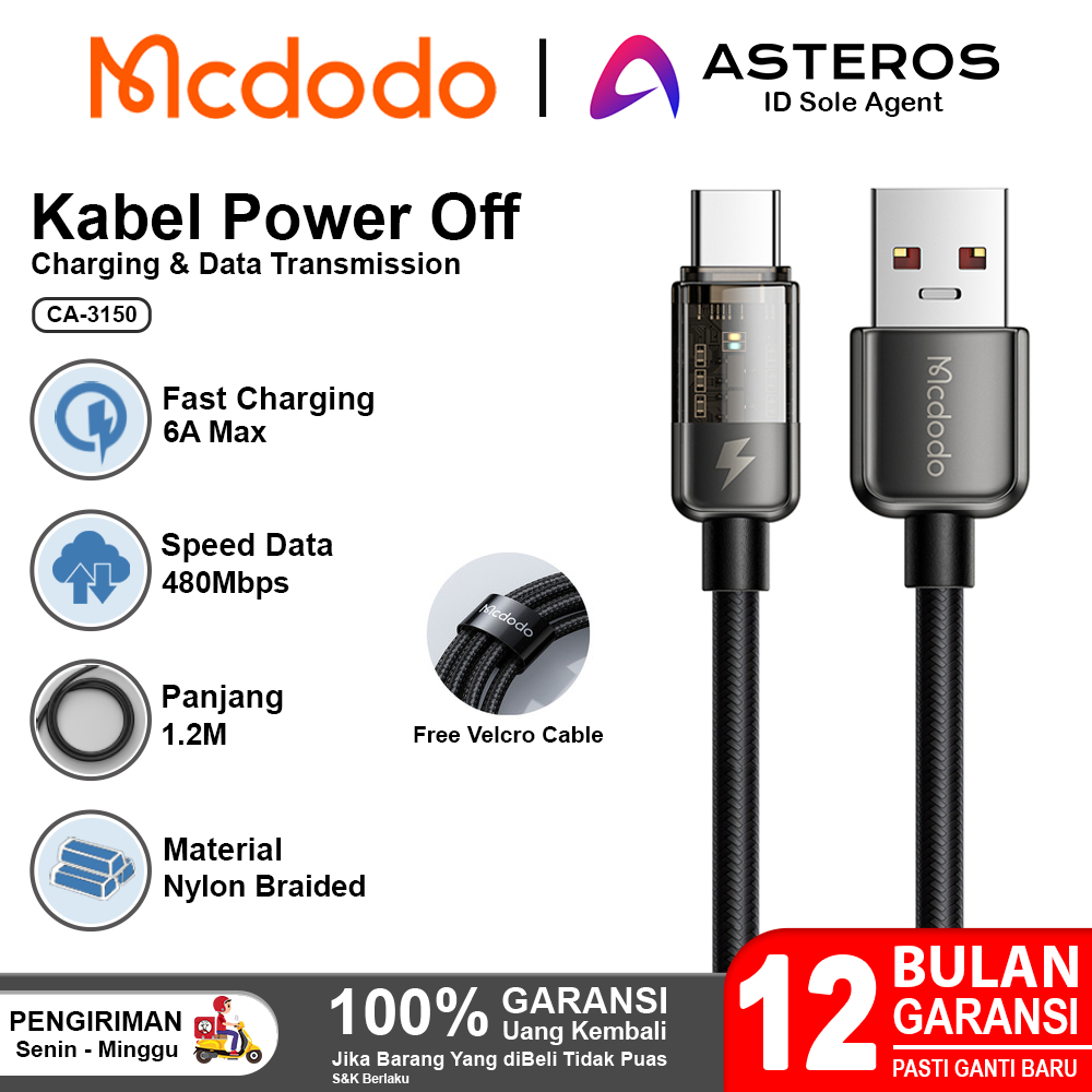 Jual Mcdodo Kabel Data Usb Type C Fast Charging A W W W Max W