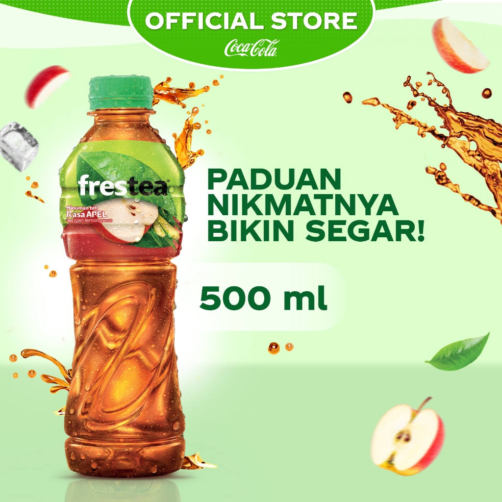 Jual Frestea Rasa Apel Minuman Teh Botol Ml Shopee Indonesia