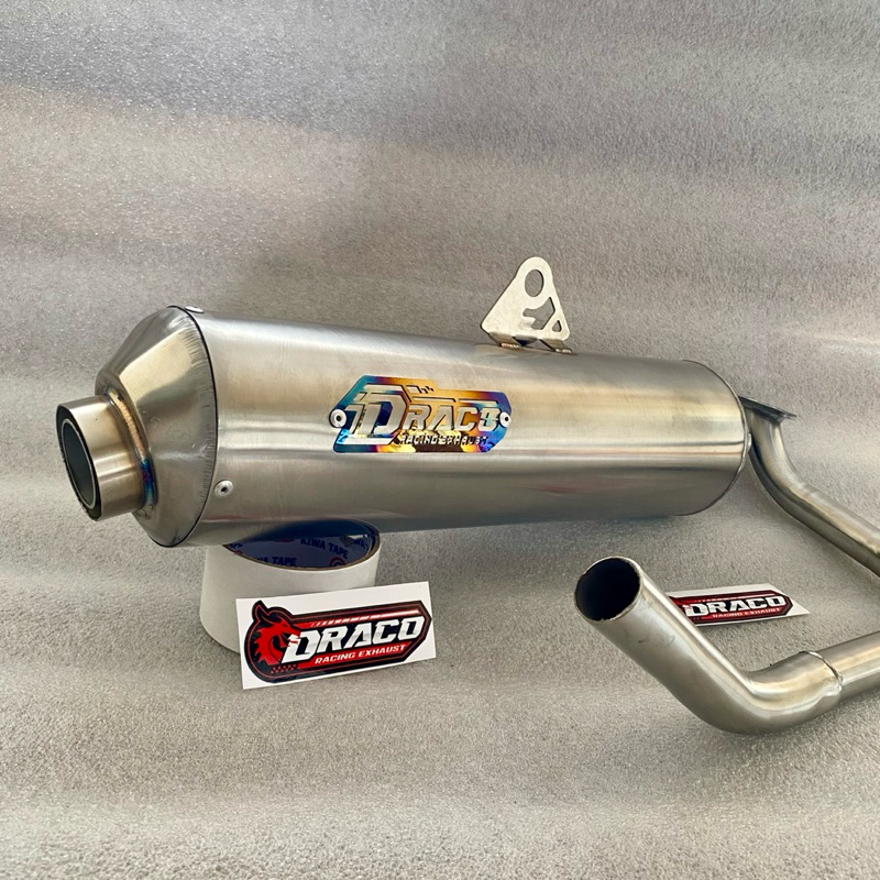 Jual Knalpot standar racing Draco stainlles Original Beat Vario nmax ...