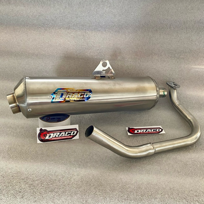 Jual Knalpot standar racing Draco stainlles Original Beat Vario nmax ...