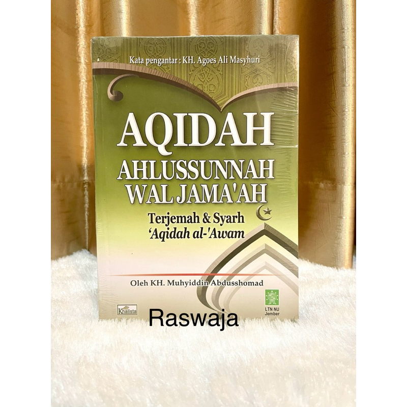 Jual Kitab Aqidah Ahlussunnah Wal Jamaah Terjemah Dan Syarah Aqidatul Awam Ltn Nu Jember