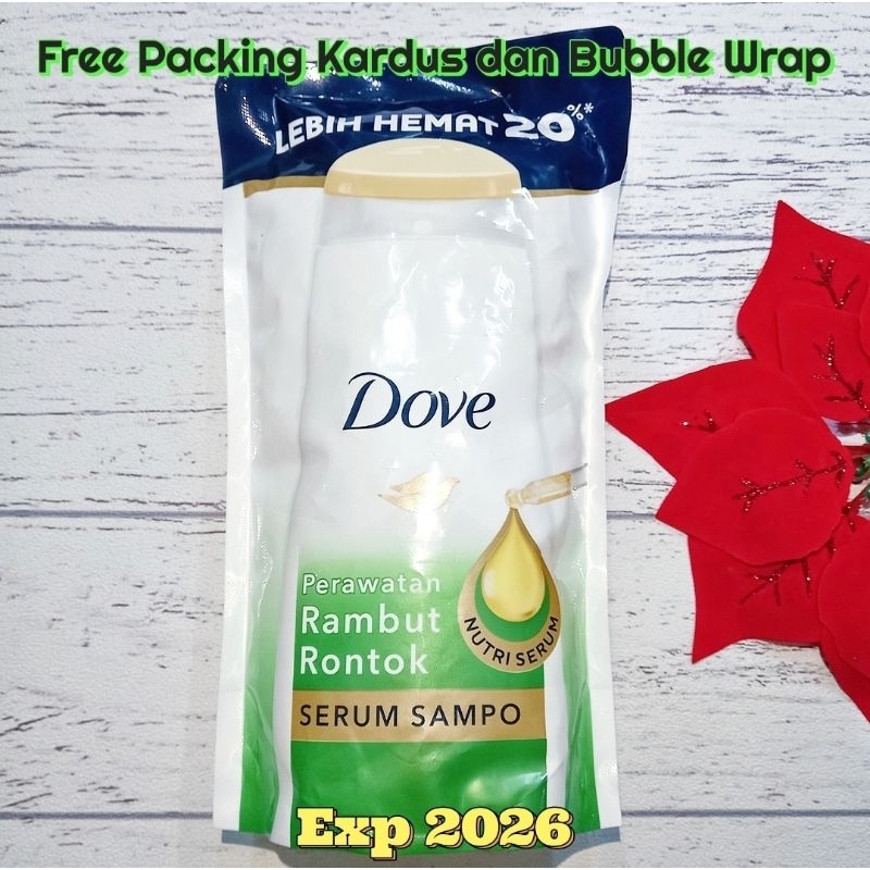 Jual Dove Shampo Shampoo Sampo Perawatan Rambut Rontok Ml Ml