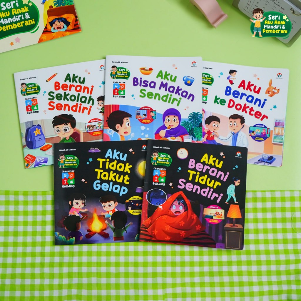 Jual ISI 5 BUKU | Buku Aku Anak Mandiri Dan Pemberani Soft Cover Buku ...