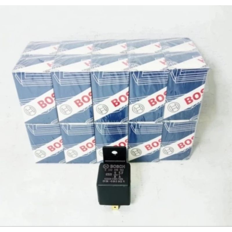 Jual BOSCH Relay 12V Kaki 5 87 87 30A Penghubung Arus Relay Lampu