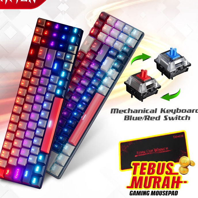 Jual Beli Lebih Hemat Banyak TEBUS MURAH GAMEN Titan Elite Keyboard ...