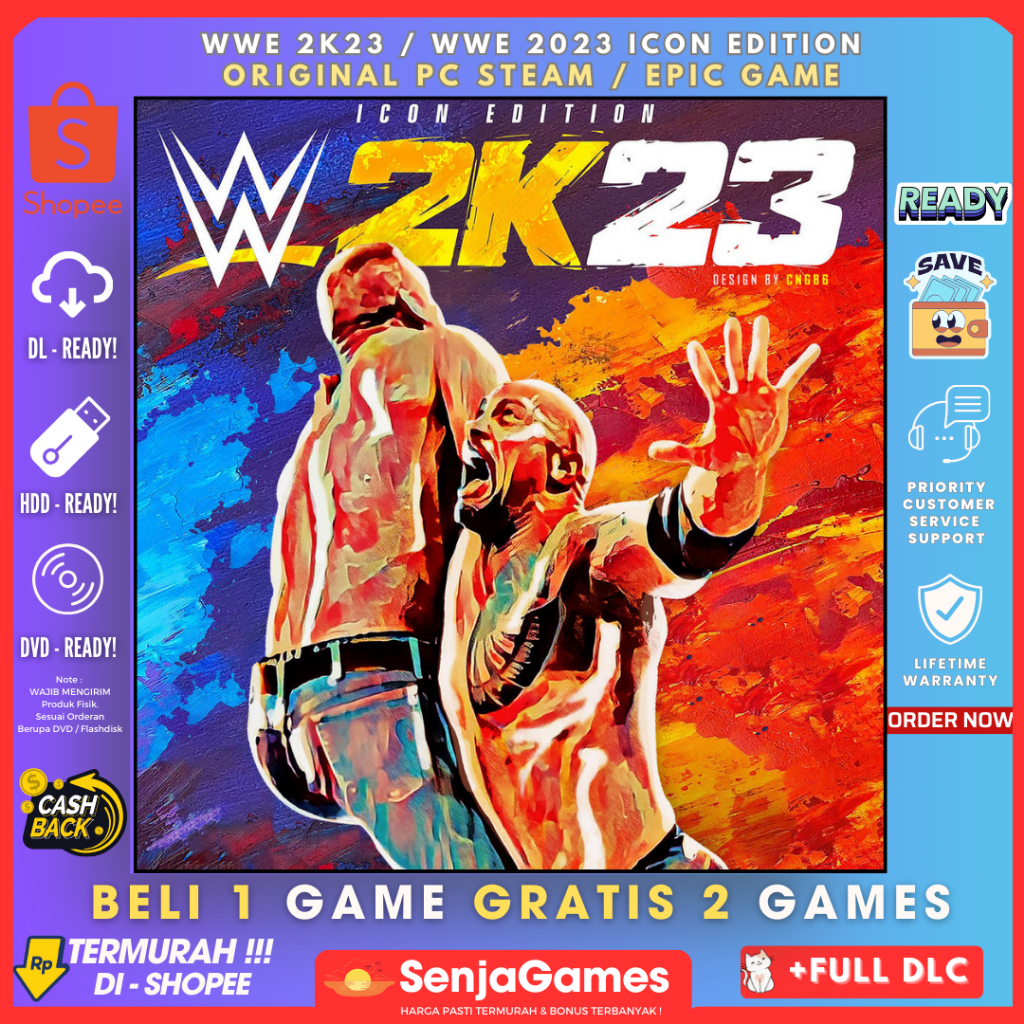 Jual WWE 2K23 / WWE 2023 PC Original Steam Shopee Indonesia