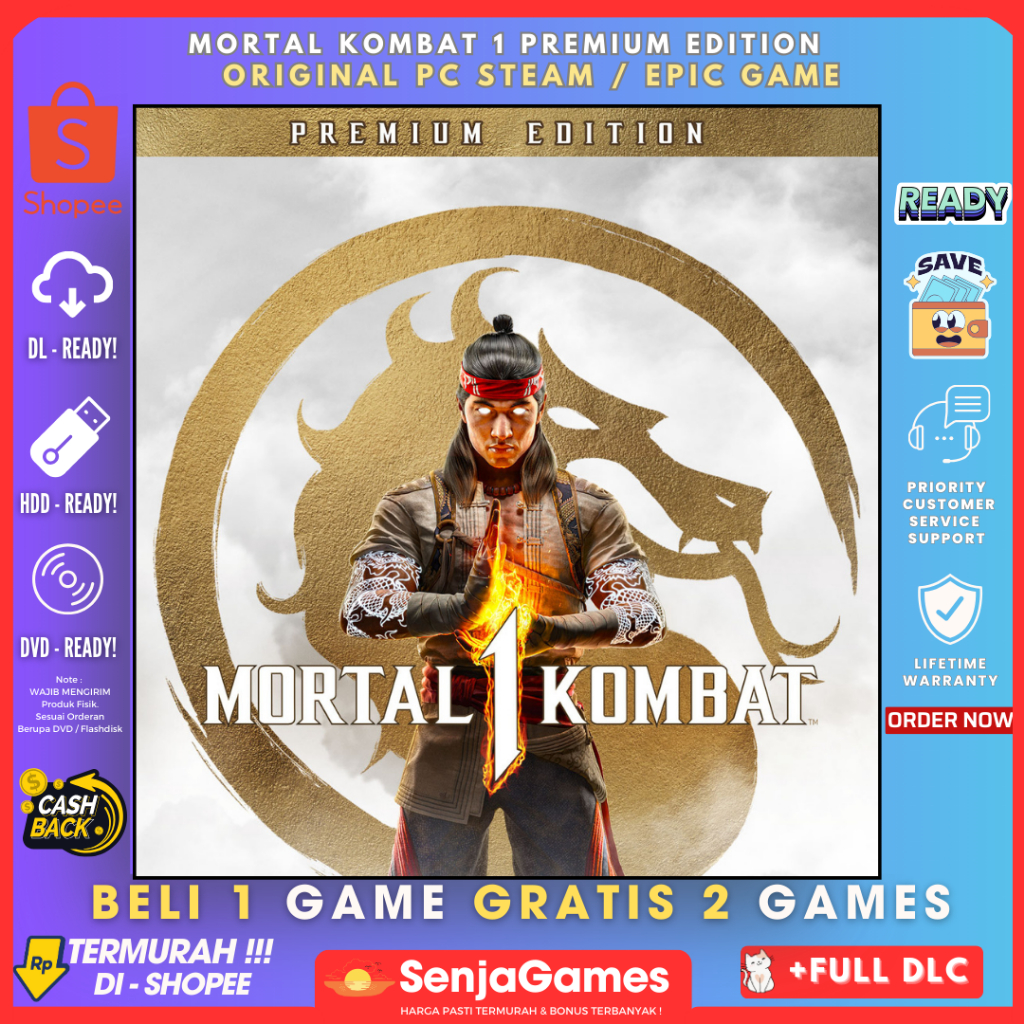 Jual Mortal Kombat 1 Premium PC Steam | Shopee Indonesia