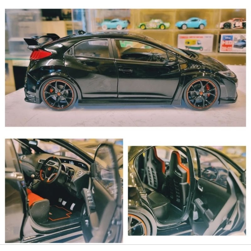 Jual 1:18 EBBRO, Honda Civic FK2 Type R 2015 RHD | Shopee Indonesia