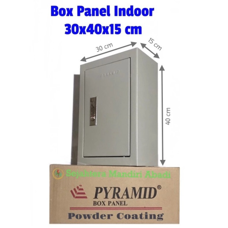 Jual Box Panel Listrik 30x40x15 Indoor Pyramid Powder Coating | Shopee ...