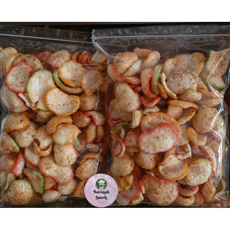 Jual KERUPUK JABLAY PEDAS 190GR/KRUPUK SEBLAK/CEMILAN SNACK/SNACK ...