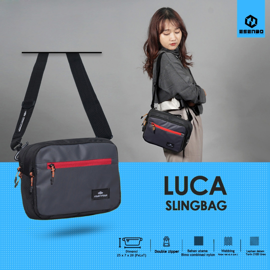 Tas sling outlet bag shopee