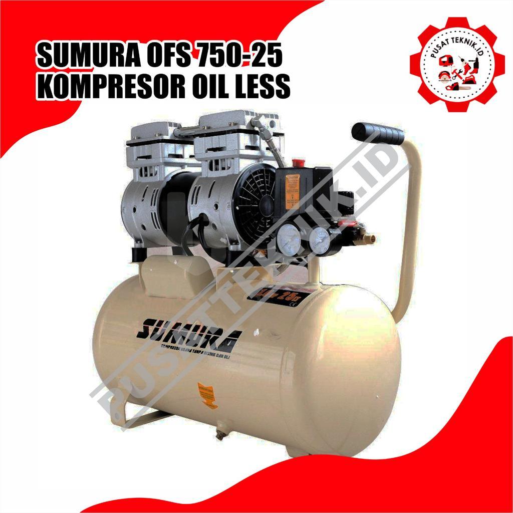 Jual COMPRESSOR OIL-LESS SUMURA OFS 750-25/TANPA OLI-SILENT | Shopee ...