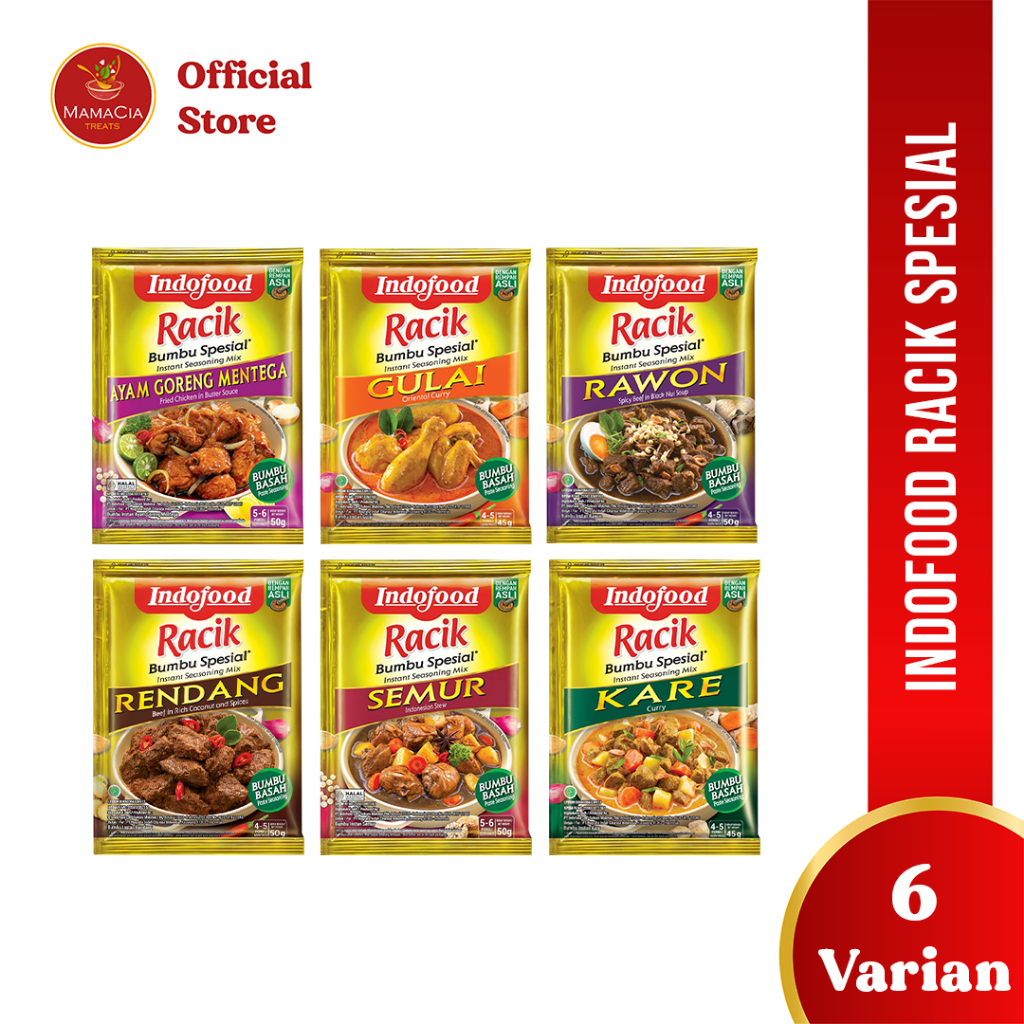 Jual Bumbu Racik SPESIAL Indofood Bumbu Masak Instan Rawon Rendang Opor ...