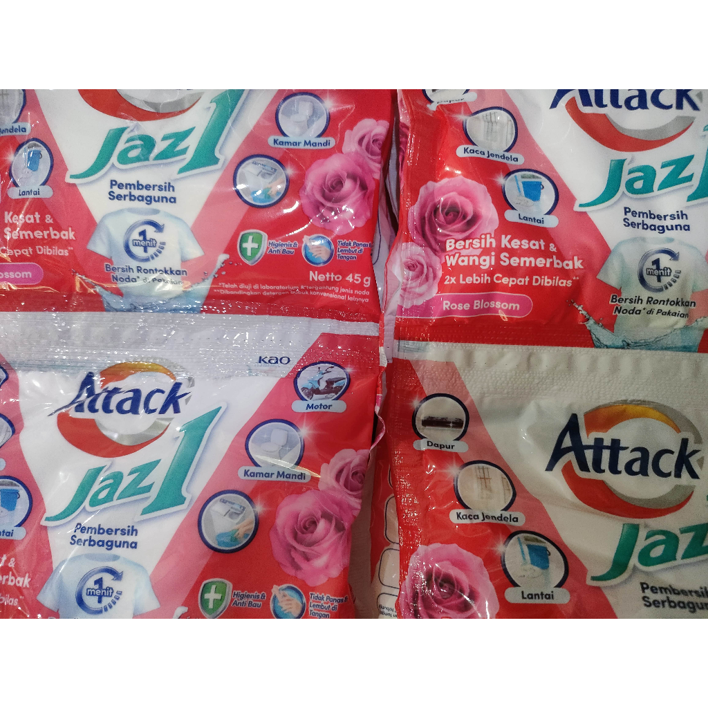 Jual ATTACK JAZ ONE 45 GR RENCENG / 6 SACHET | Shopee Indonesia