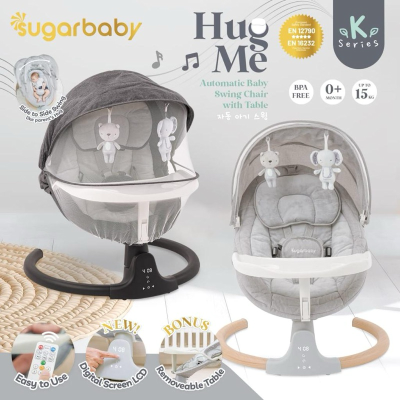 Jual Sugar Baby Swing Chair - Ayunan Bayi Otomatis | Ayunan Elektrik ...