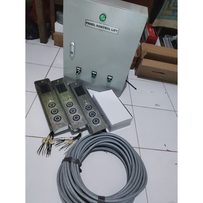 Jual Panel kontrol 3 lantai tombol display | Shopee Indonesia