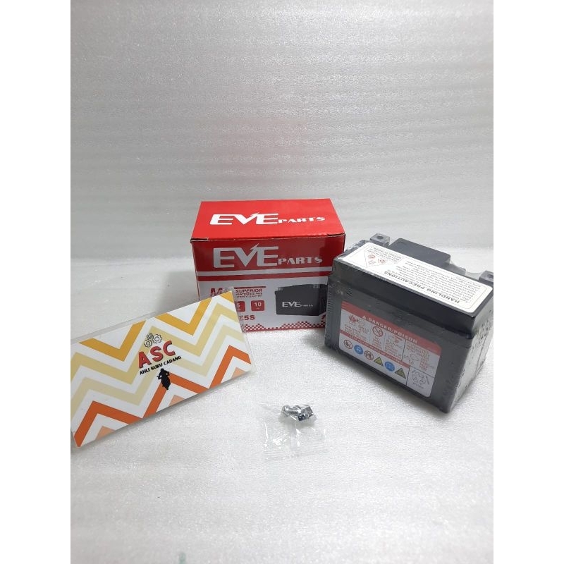 AKI KERING ACCU BATERAI MOTOR ATZ5S  YMH HONDA SZUKI BEAT SCOOPY VARIO MIO J SOUL GT XEON NEX ADRESS BARU