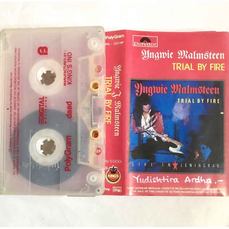 Jual KASET PITA YNGWIE MALMSTEEN | Shopee Indonesia