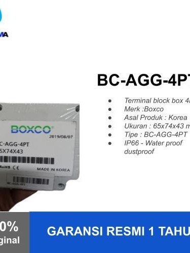 Jual TERMINAL BLOCK BOX BOXCO 4 Pole | Shopee Indonesia