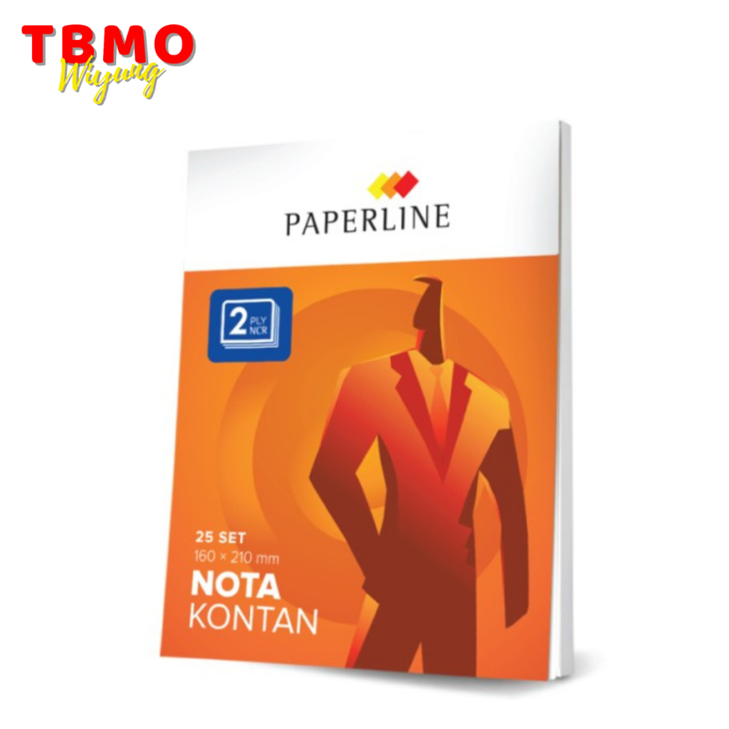 Jual TBMO Nota Kontan Paperline B2 / Nota Kontan Besar Ecer Per pcs ...