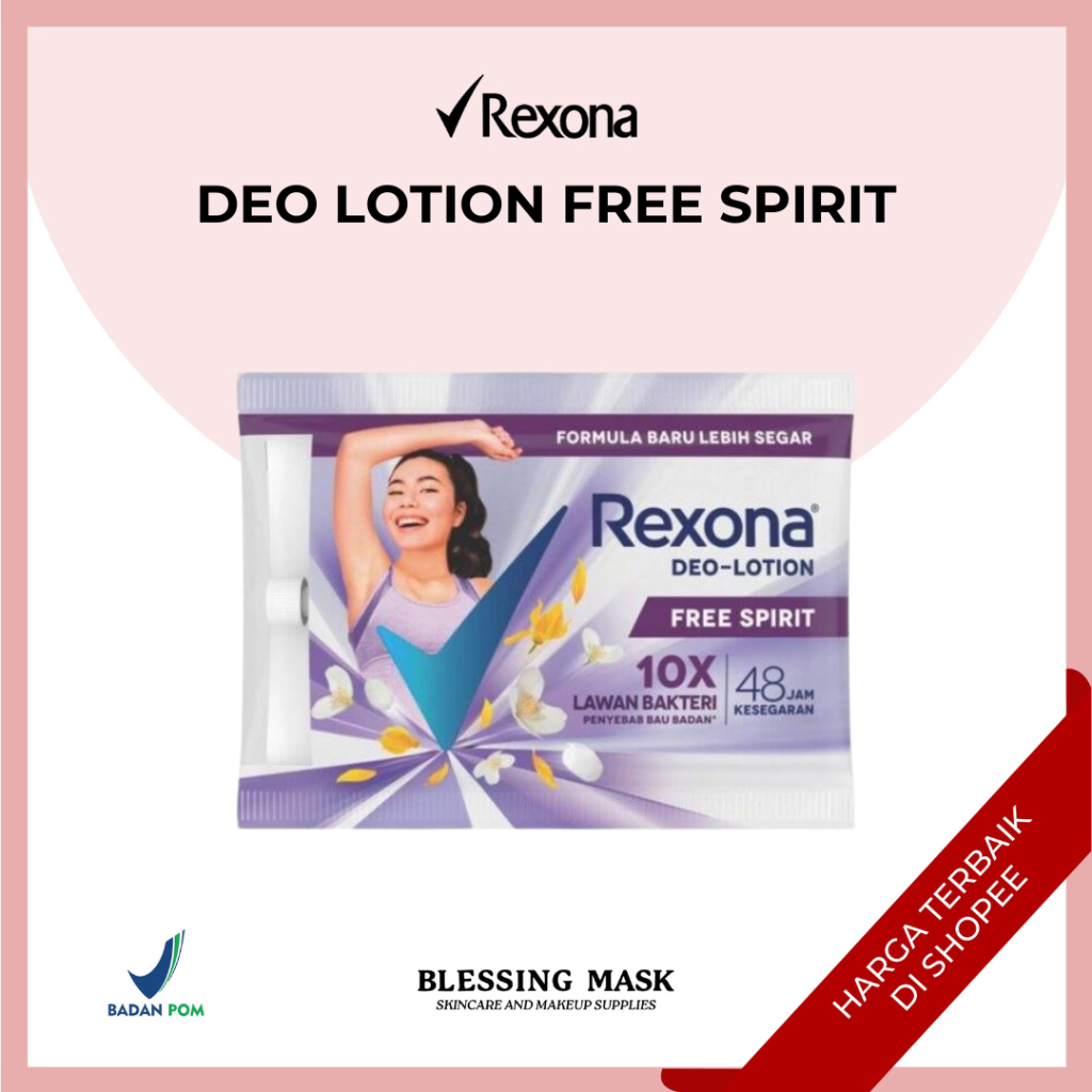 Jual Rexona Sachet | Rexona Saset | Rexona Deo Lotion Sachet - Free ...