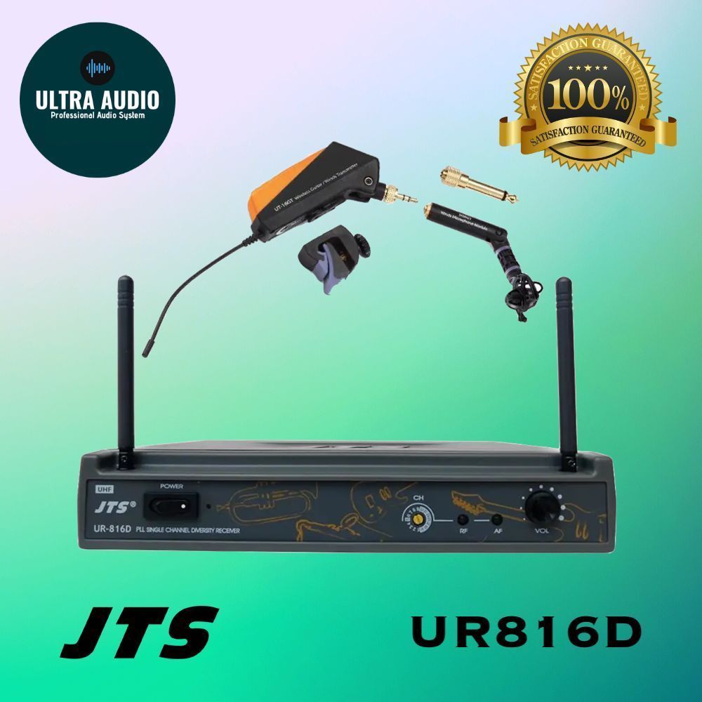 Jual JTS UR816D UT16GT 508G Mic Microphone Wireless Bass Biola ...