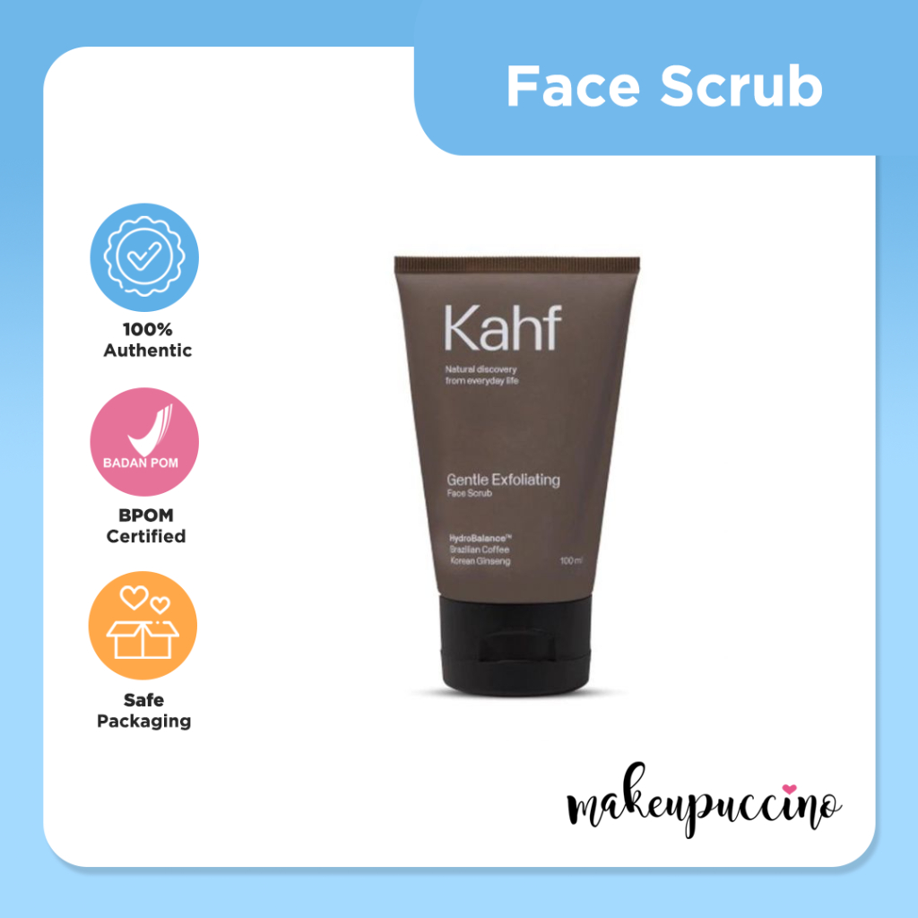 Jual Kahf Gentle Exfoliating Face Scrub 100ml Shopee Indonesia