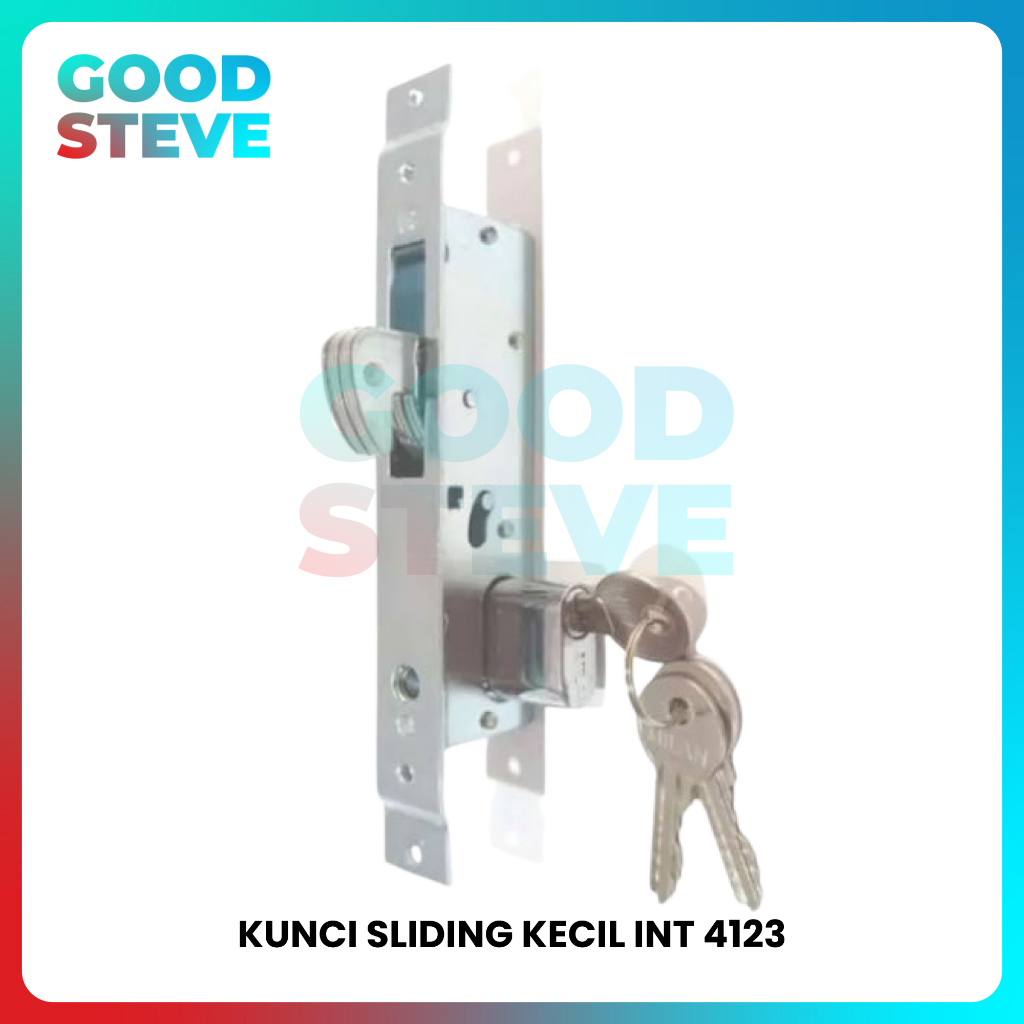 Jual Kunci Pintu Aluminium kecil Sliding INTERKEY 4123 (KAIT) | Shopee ...