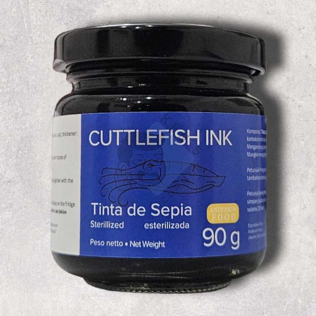 Jual Anderson Food Squid Ink Cuttlefish Ink 500 Gram / Tinta Cumi Cumi ...