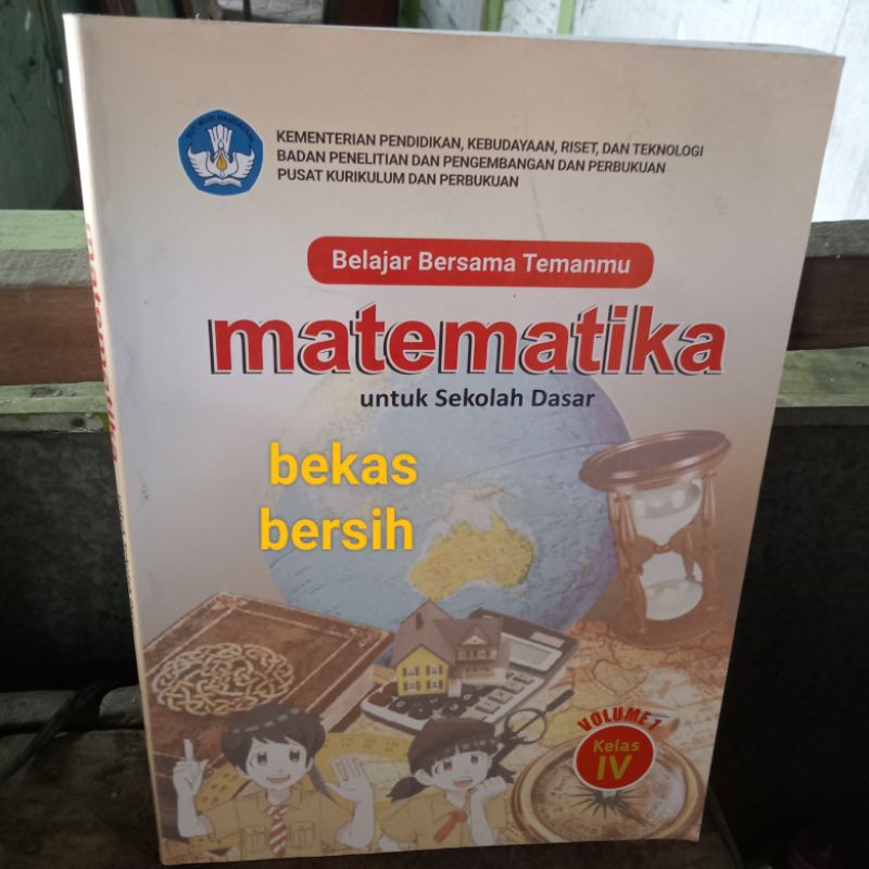 Jual Buku Belajar Bersama Temanmu MATEMATIKA untuk SD Kelas IV 4 VOLUME ...