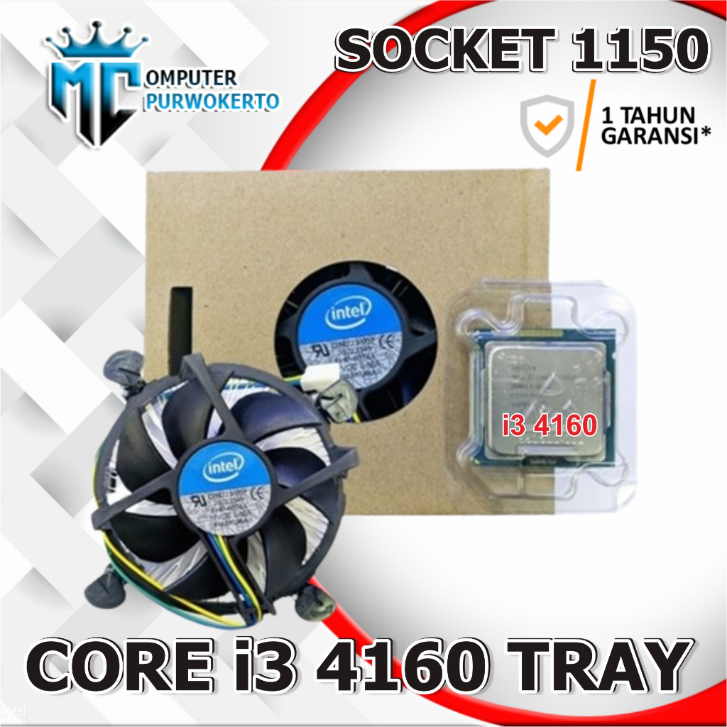 Jual Processor Intel LGA 1150 Core I3 4160 Dan Fan Intel | Shopee Indonesia