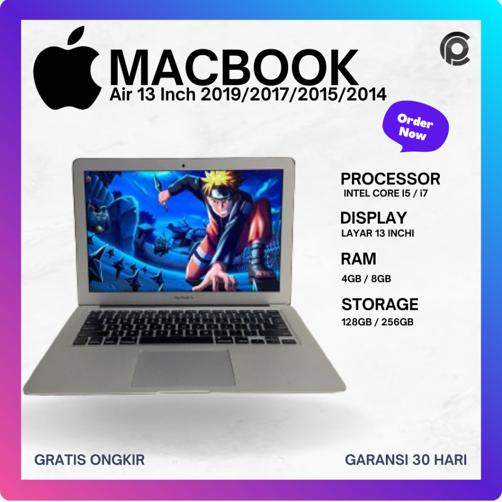 Jual Macbook Air 13 Inch 2017 Laptop terawat Second Bergaransi | Shopee