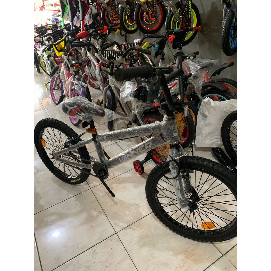 Jual Sepeda BMX Winner Fighter 20 inch Rotor Freestyle | Shopee Indonesia