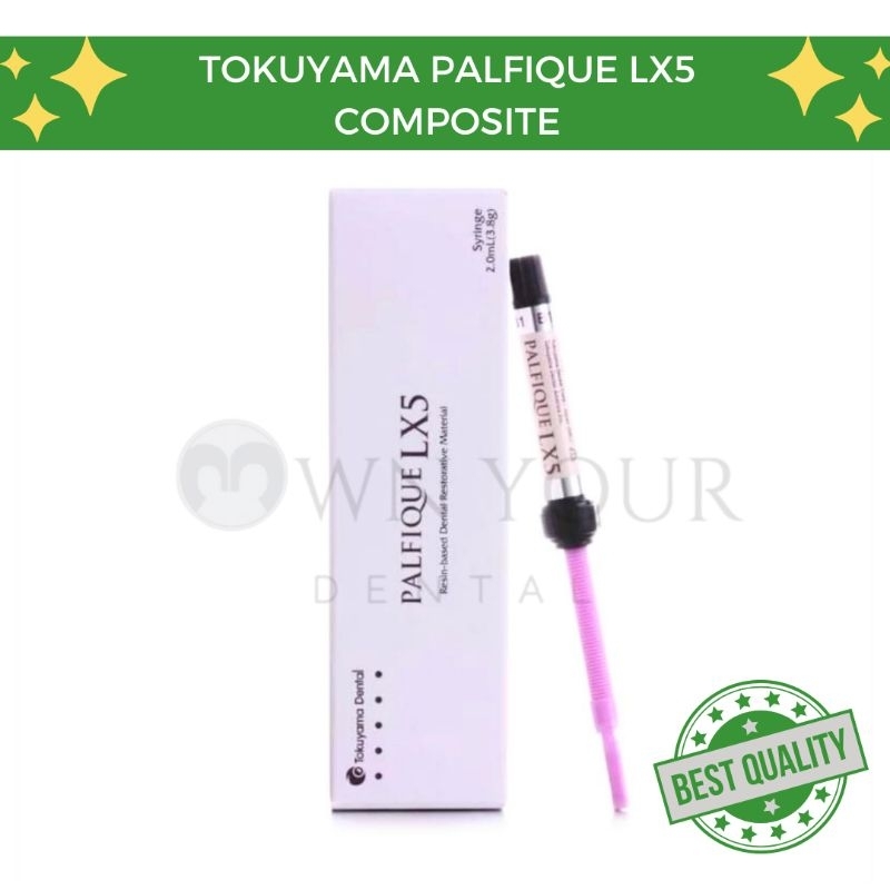 Tokuyama Palfique LX5 Light-Cured Dental Composite – 3.8g Syringe (Free Shipping)
