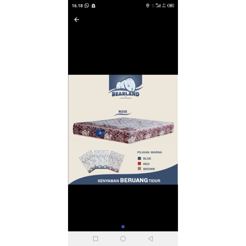 Jual Bearland springbed | Shopee Indonesia