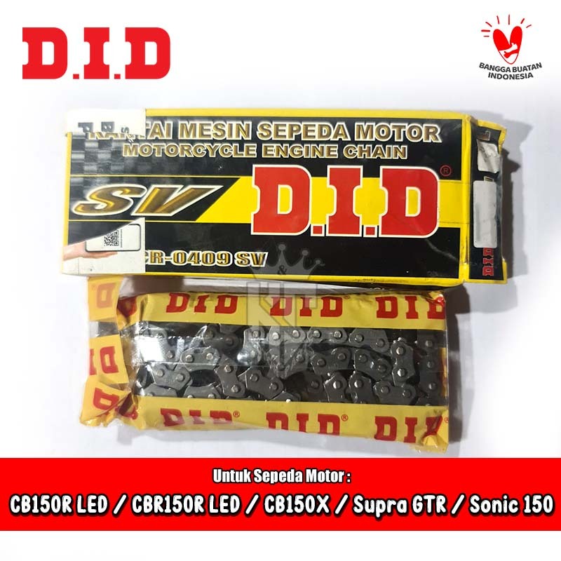 Jual Rantai Mesin Keteng Teming DID OEM Honda CB150R CBR 150R New LED