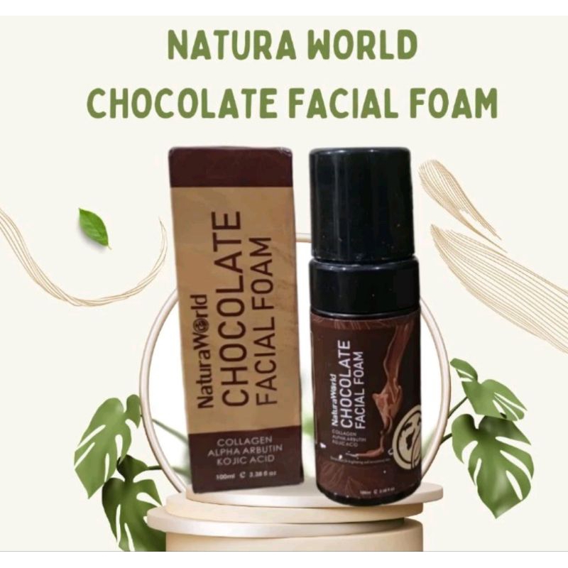 Jual NATURA CHOCOLATE FACIAL FOAM 100%ORIGINAL | Shopee Indonesia