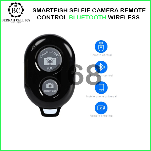 Jual HC Smartfish Selfie Camera Remote Control Bluetooth Wireless Untuk ...