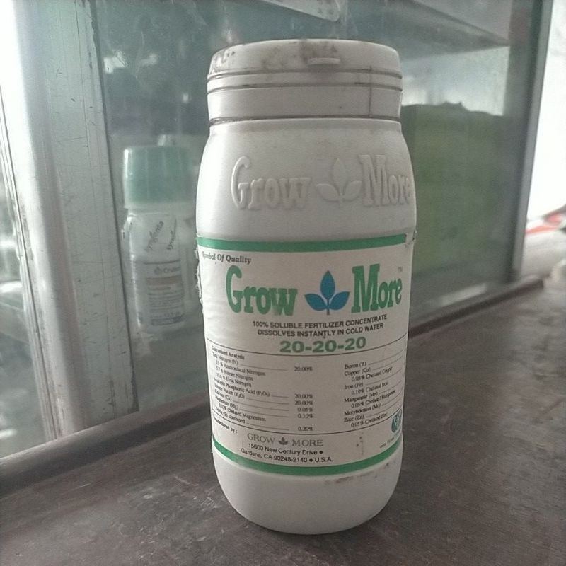 Jual GROW MORE 20-20-20 fertilizer 500 gr | Shopee Indonesia