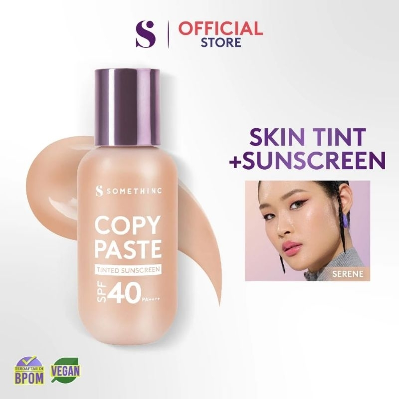 Jual SOMETHINC Copy Paste Tinted Sunscreen SPF 40 PA++++ - Skin Tint ...