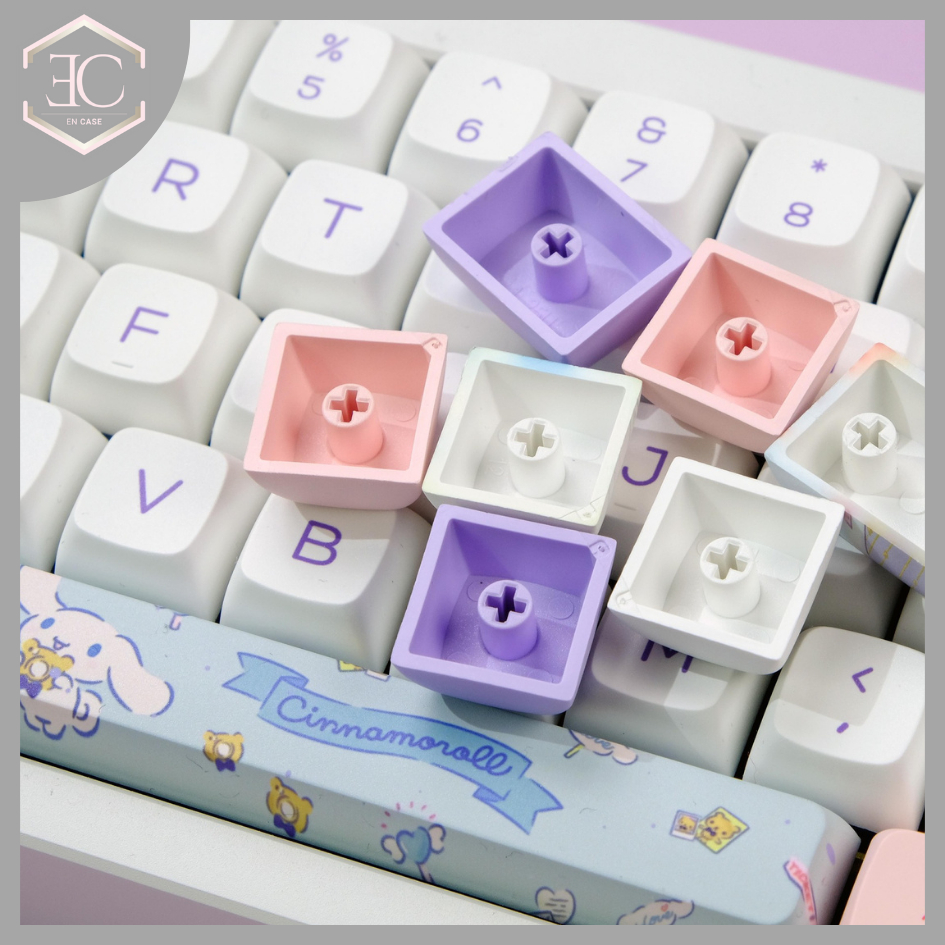Jual Keycaps Keycap Keypad PBT XDA Cinnamoroll Pink Kelinci Kartun Lucu ...