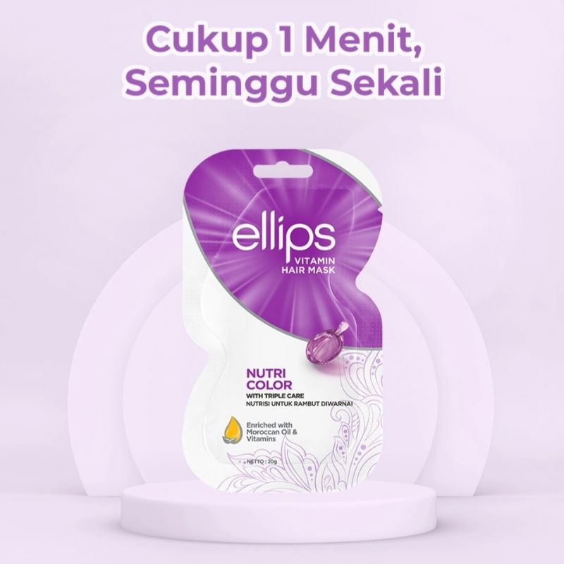 Jual Ellips Hair Mask | Masker Rambut Sachet 20gr | Shopee Indonesia