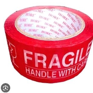 Jual isolasi fragile 2 inch merah | Shopee Indonesia