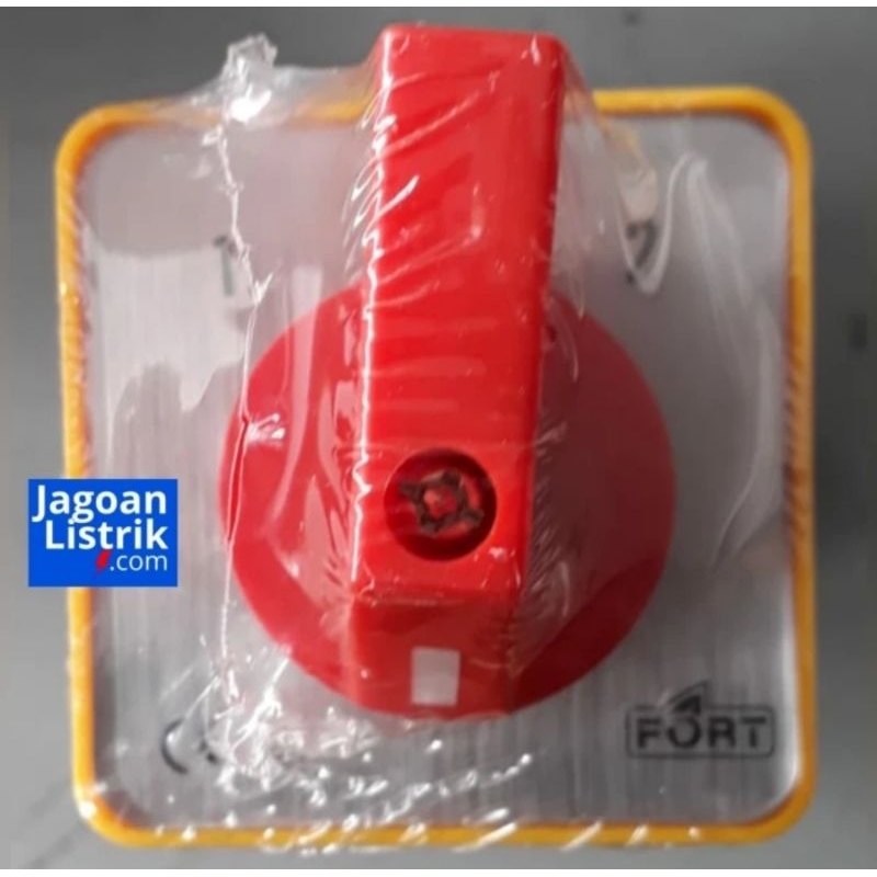 Jual Selector Switch Fort 1-0-2 Rotary Switch 3P 20A SFT-2-0-3-3 ...