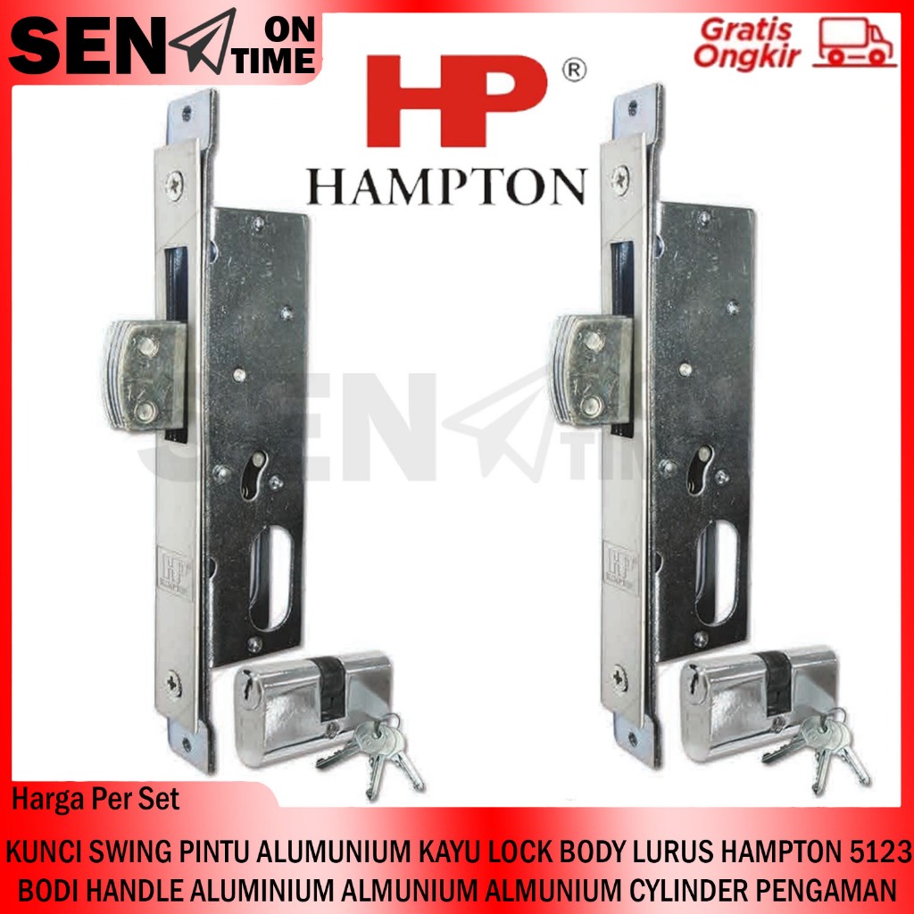 Jual Rumah Kunci Swing Hampton KC 5123 HPT Body Handle Pintu Alumunium ...