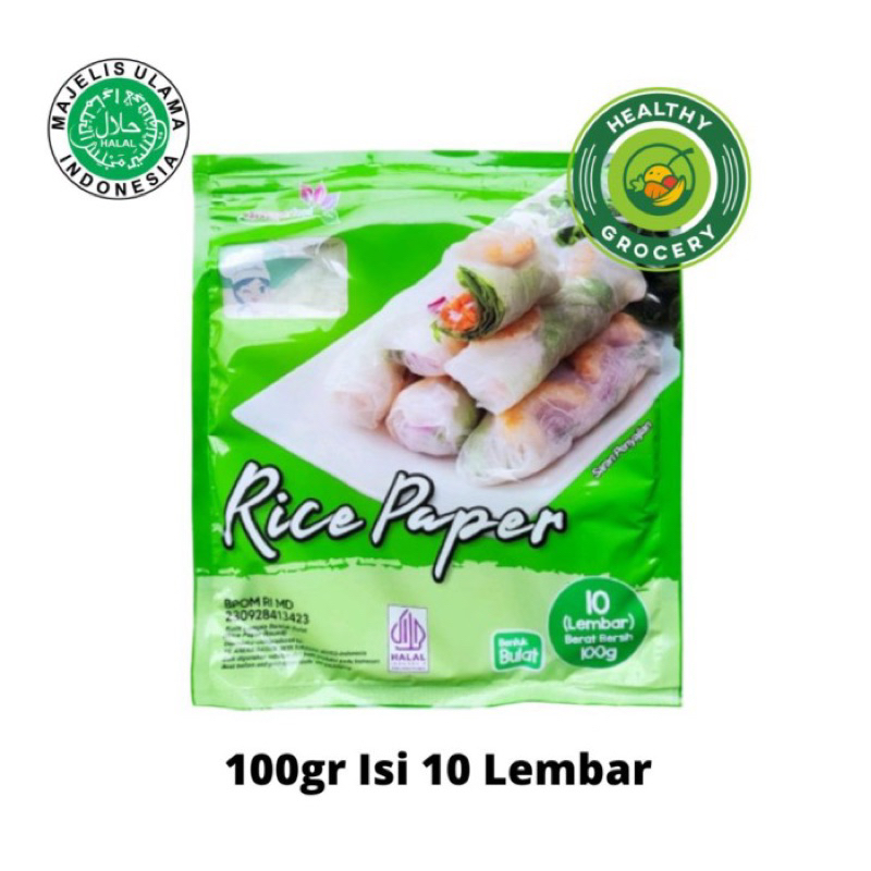 Jual rice paper isi 10 Halal [mohon baca deskripsi produk] | Shopee ...