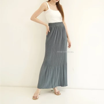Rok Plisket Lidi Cabang Rok Plisket Duyung Rok Premium Pleated Skirt