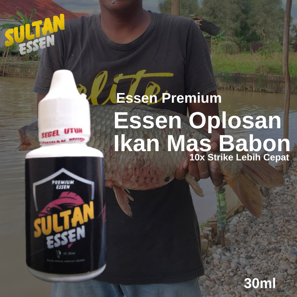 Jual Essen Ikan Babon Ml Siap Pakai Sultan Essen Ikan Mas Nila Babon