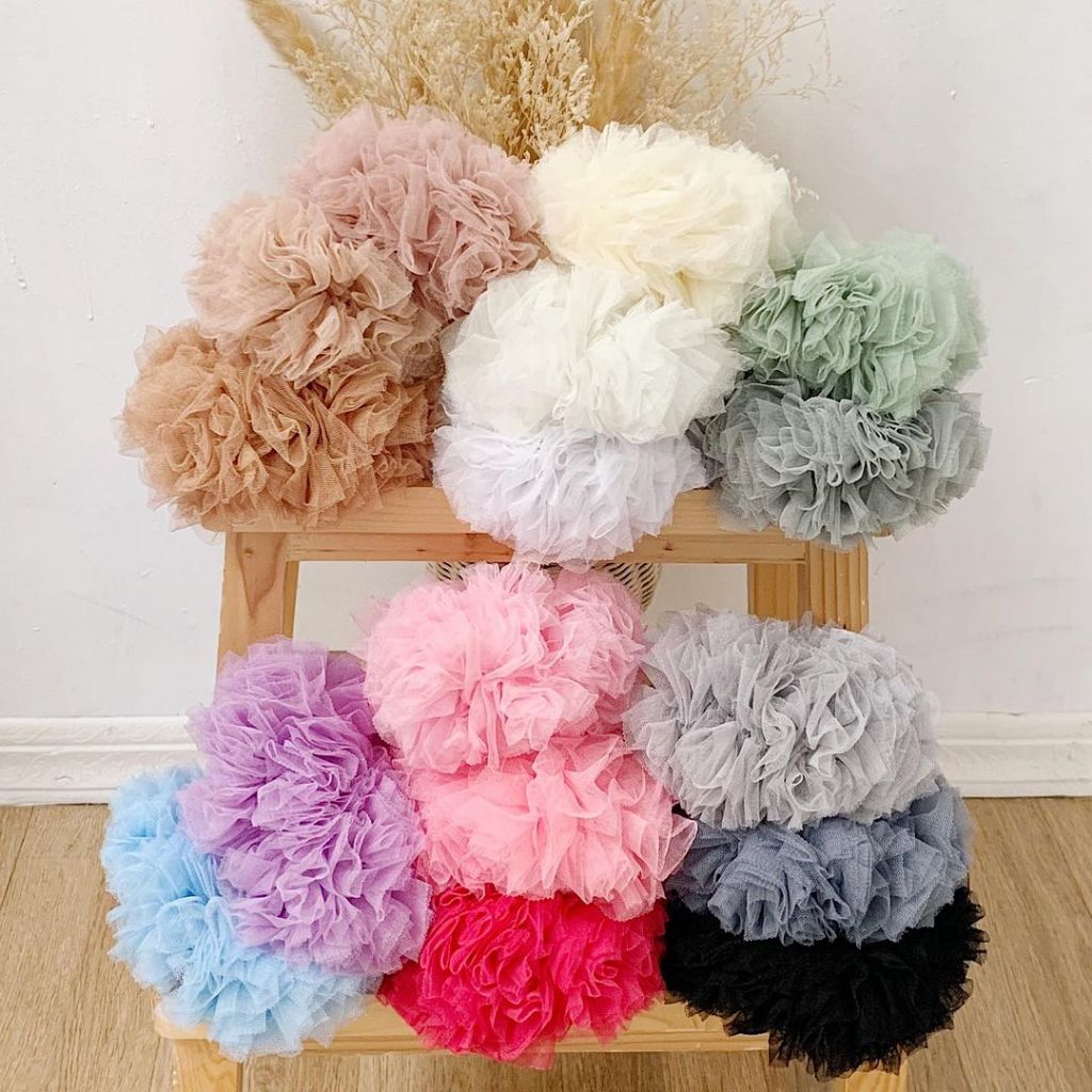 Jual Hijaber - Promo Ikat Rambut Cepol Hijab Anti Pusing Tile Tille ...